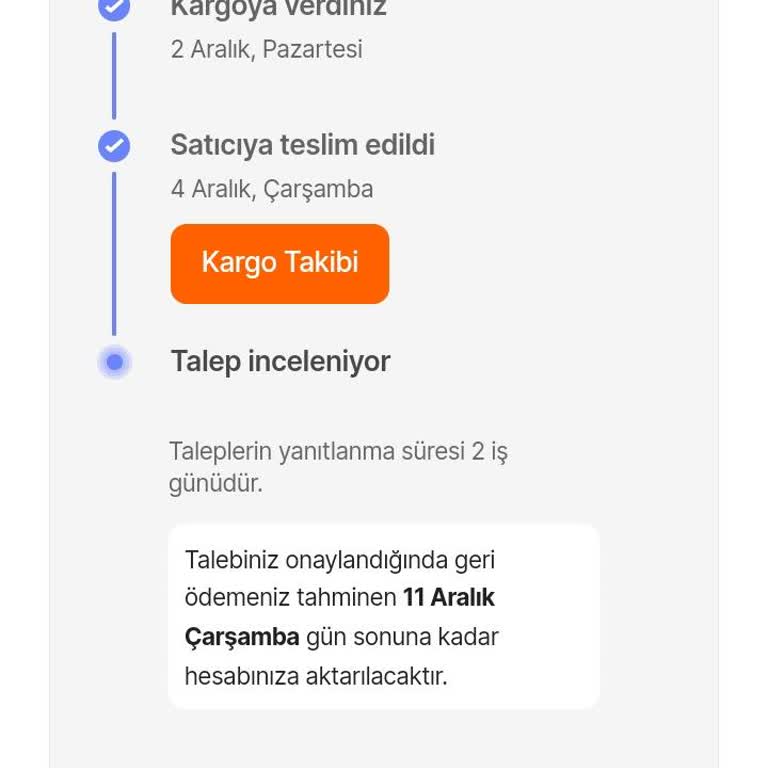 Hepsiburada'da İade Sorunu!