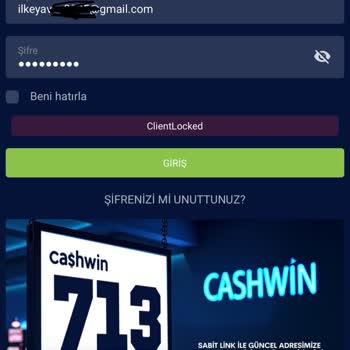 Cashwin Bahis Sitesinde Çekim Sorunu Ve Hesap Blokesi