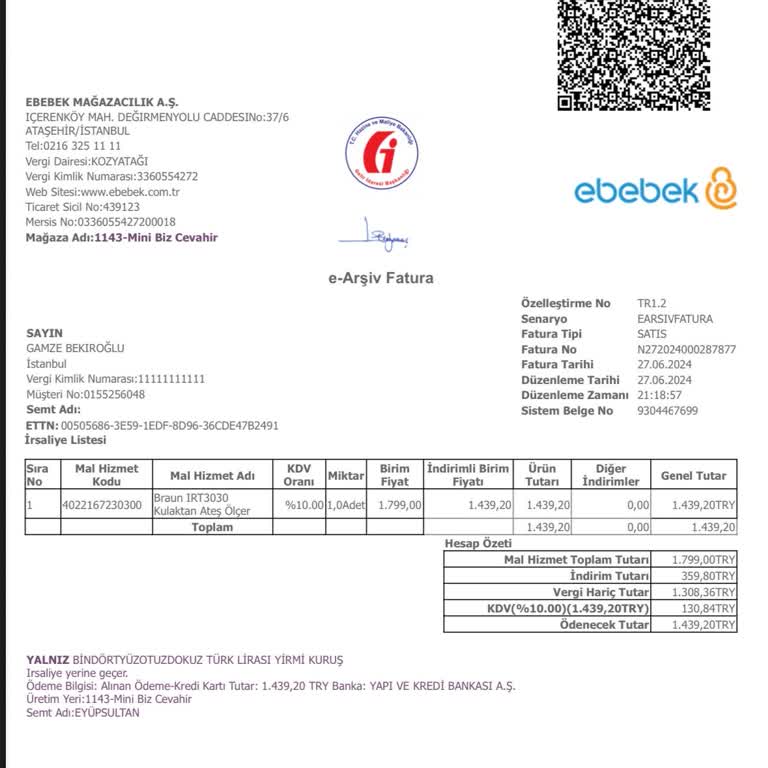 Braun Thermoscan Ateş Ölçer İle Yanıltıcı Ölçüm Sorunu