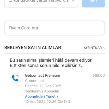Yanlışlıkla Alınan Abonelik Ve İade Sorunu