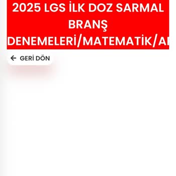 Çözüm Videolarına Erişim Sorunu