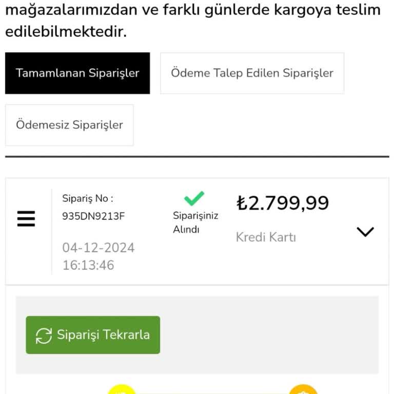 Kış Ortasında Teslim Edilmeyen Kaban Ve Ulaşılamayan Müşteri Hizmetleri