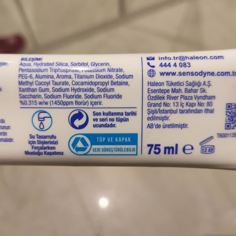 Kanserojen İçerikli Diş Macunu Satışı