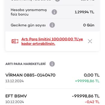Akbank'tan Yanlış Hesaplanan Faiz Ücreti