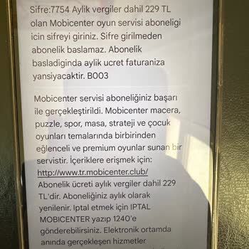 İzinsiz Abonelik Ve Haksız Ücretlendirme