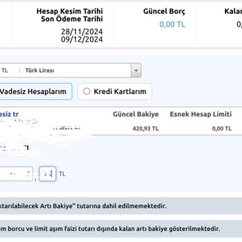 Garanti Bankası'nda Fazla Ödeme Aktarımı Sorunu Ve Müşteri Hizmetleri Yetersizliği