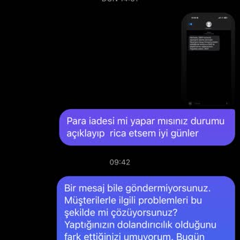 Geç Gelen Sipariş Ve İletişim Sorunları