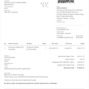 Xiaomi Dikey Süpürge Sorunları Ve Değişim Talebi