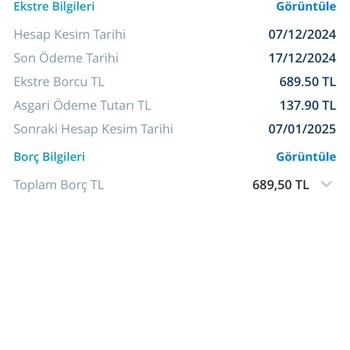 Haksız Kart Aidatı Kesintisi