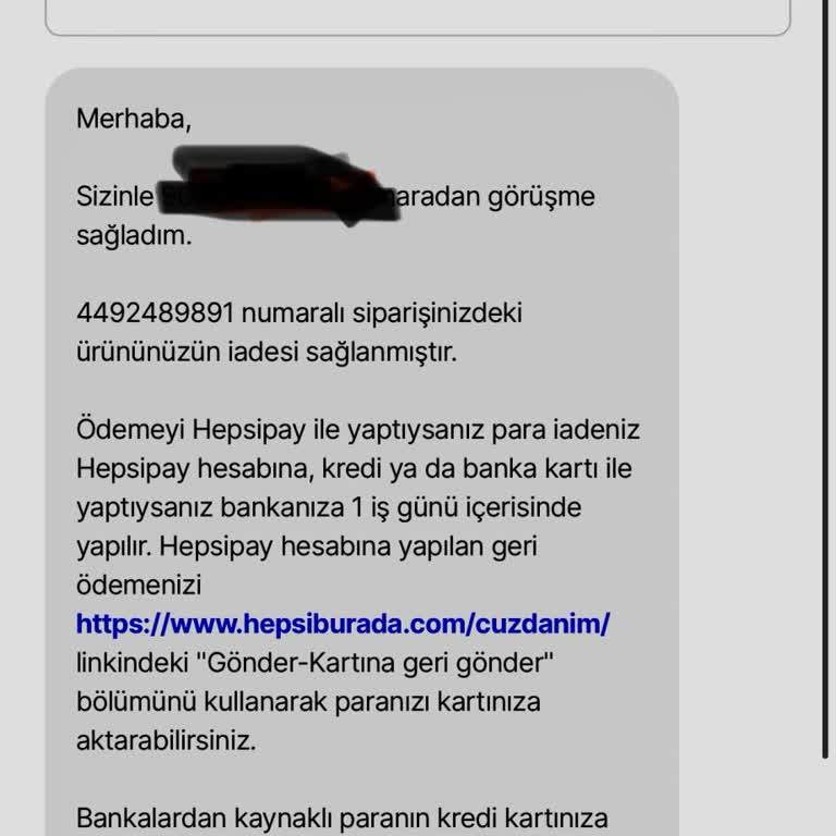 Eksik Ürün Ve Geciken İade Süreci: Hepsiburada'dan Hayal Kırıklığı