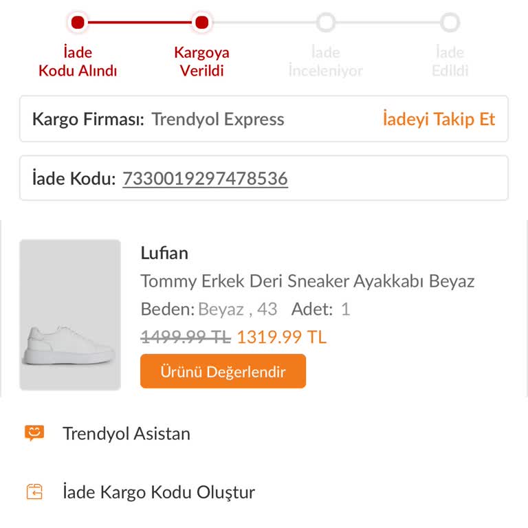 Trendyol İade Sürecinde Uzun Bekleyiş