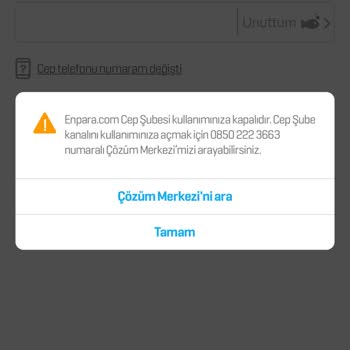 Enpara Hesap Açma Sorunu