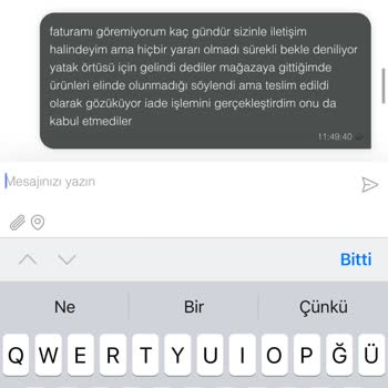 Karaca Online Alışverişte Teslimat Ve İade Sorunları