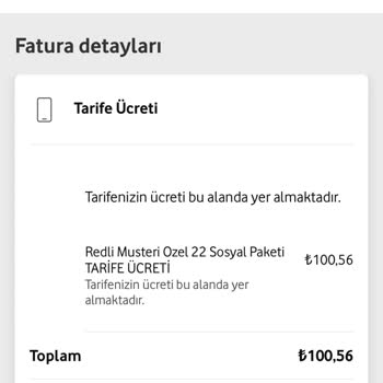 Vodafone'dan Yanlış Tarife Değişikliği Ve İletişim Sorunları