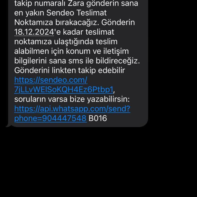 Teslimat Sorunu Ve Yetersiz Müşteri Hizmetleri