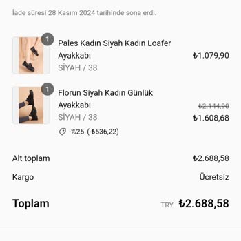 Getcho'dan Sipariş Verdim, Ne Ayakkabı Var Ne Para!