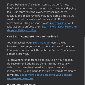 Etsy Unfairly Suspended My Seller Account Without Valid Explanation