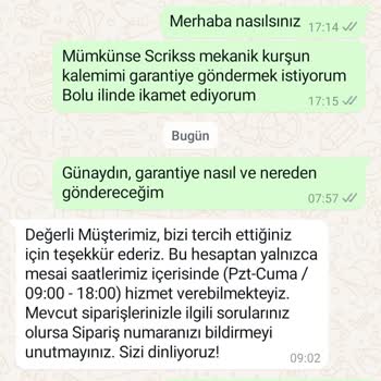 Garanti ve İletişim Sorunları Değerlendirmesi