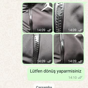 Yanmış Fermuarlı Ürün Ve İletişimsizlik Sorunu