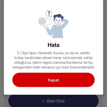 Passolig Kartımda Tarafsızlık Sorunu Ve Bilet Alma Hatası