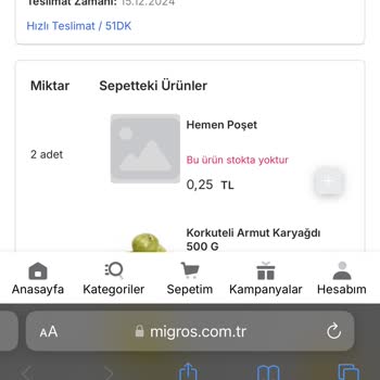 Migros Hemen: Siparişler Neden Hemen Gelmiyor?