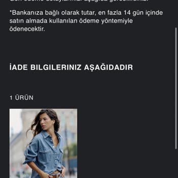Zara İade Sürecindeki Sorunlar Ve Müşteri Hizmetleri İletişimsizliği