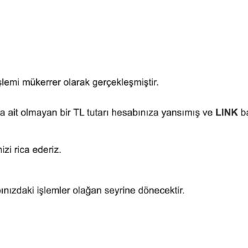 Paribu'da Mükerrer İşlem Sorunu