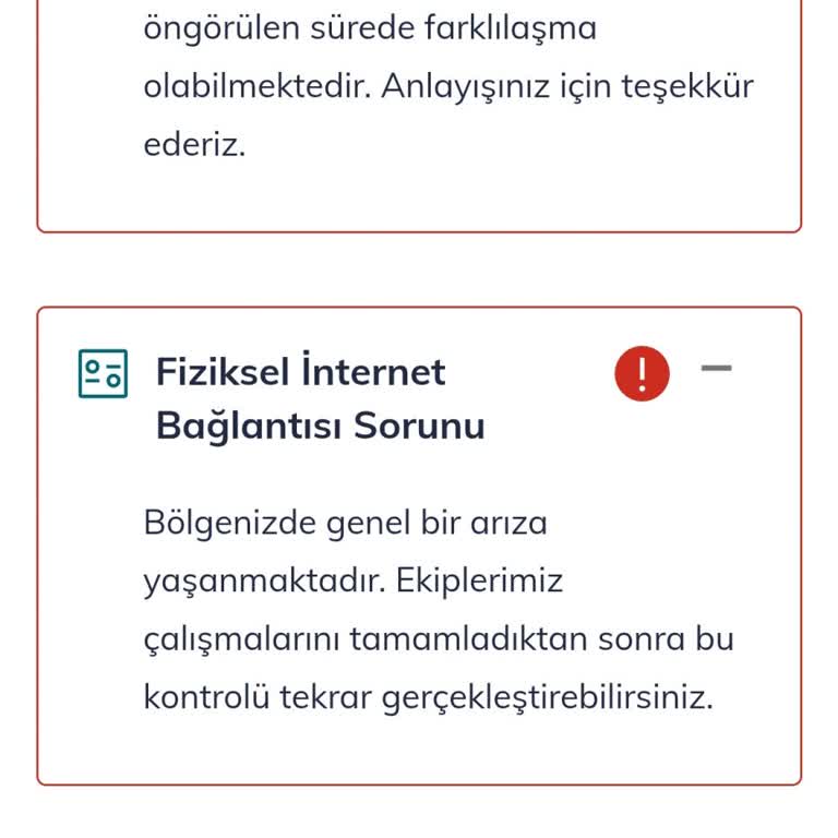 Sürekli Geciken İnternet Arızası Ve Yetersiz Müşteri Hizmetleri