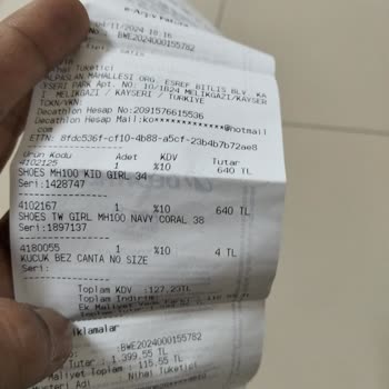 Yanlış Üretim Ayakkabıda Değişim Sorunu