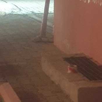 İzinsiz Kum Yığını Ve Zarar Gören Park Dubaları