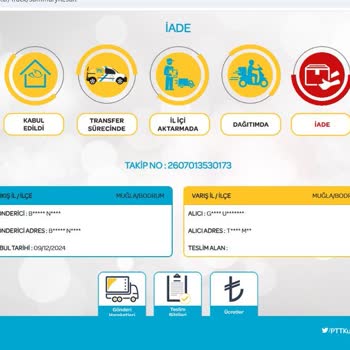 PTT Kargo Teslimatında Yaşanan Sorunlar