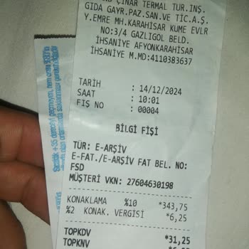 Arya Termal'de Su Sorunu Ve Hijyen Eksikliği