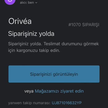 Orivéa Param Çöpe Gitti