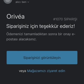 Orivéa Param Çöpe Gitti