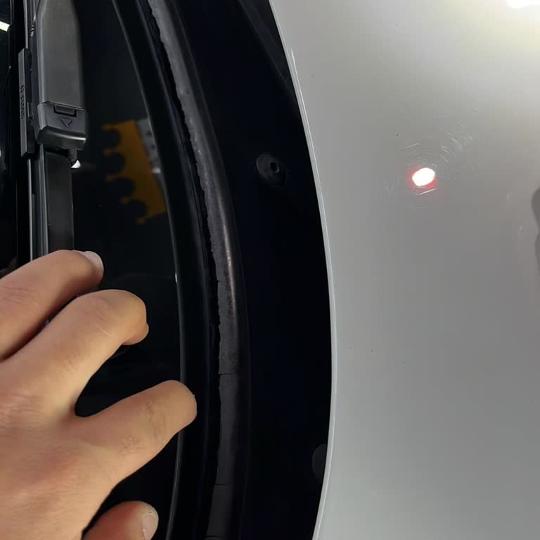 BMW 118 2015 Model Front Windshield Seal Damaged—Request for Assistance