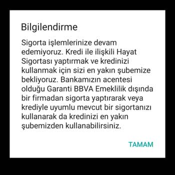 Onaylanan Krediye Erişim Sorunu