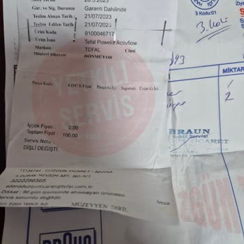 Teknosa Ve Tefal Servisinde Çözülemeyen Blender Sorunu