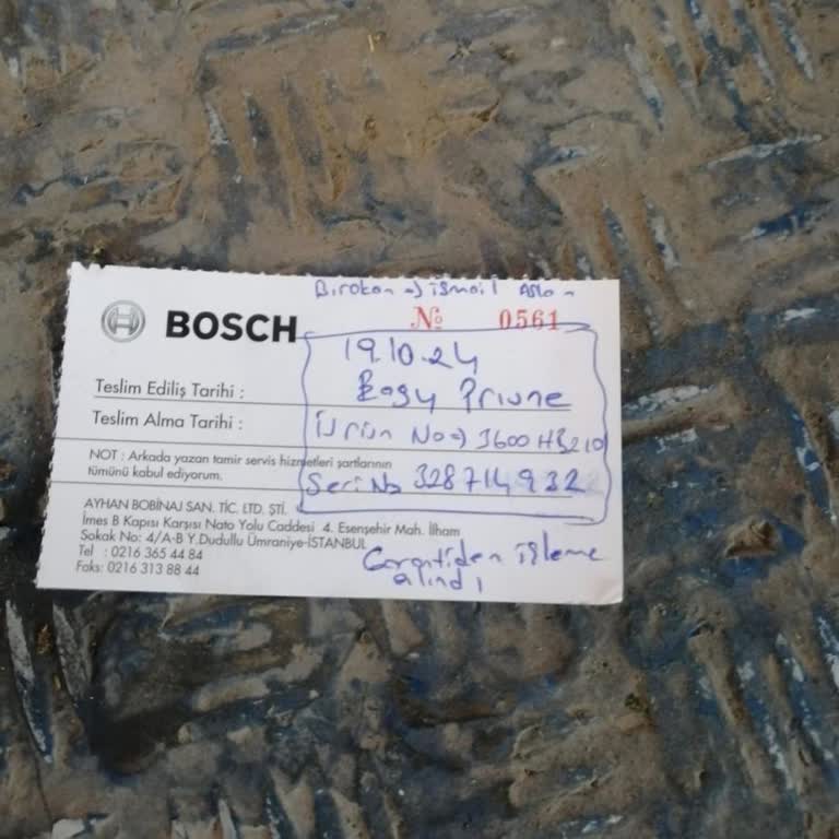 Bosch Ürün Değişim Sürecinde Belirsizlik