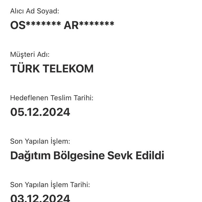 AGT Kurye İle Kargom Neden Hala Gelmedi