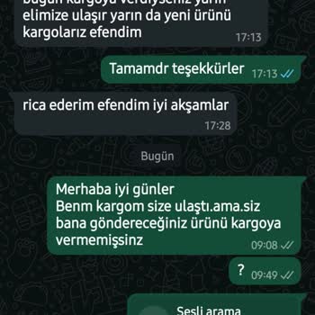 Yanlış Ürün Ve İletişim Eksikliği