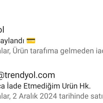 Teslim Edilmeyen Ürün Ve İletişim Sorunu