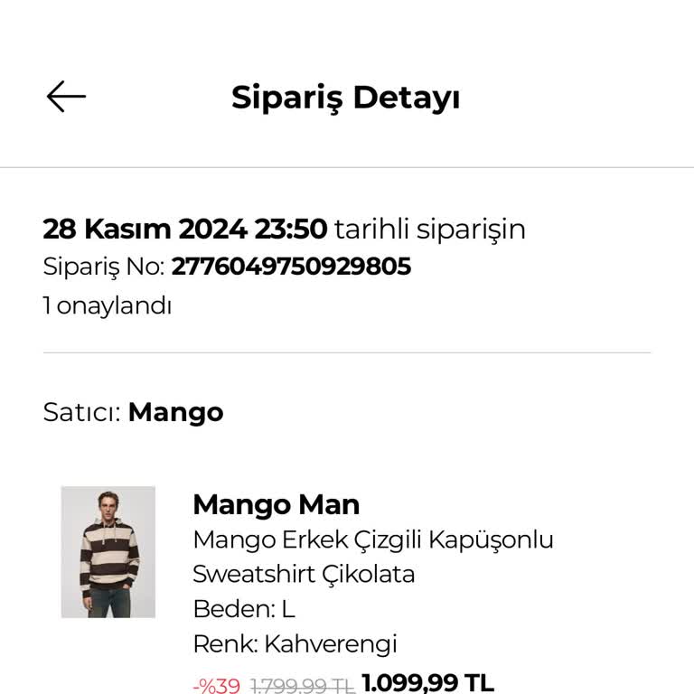 Sipariş Gecikmesi Ve İletişim Eksikliği