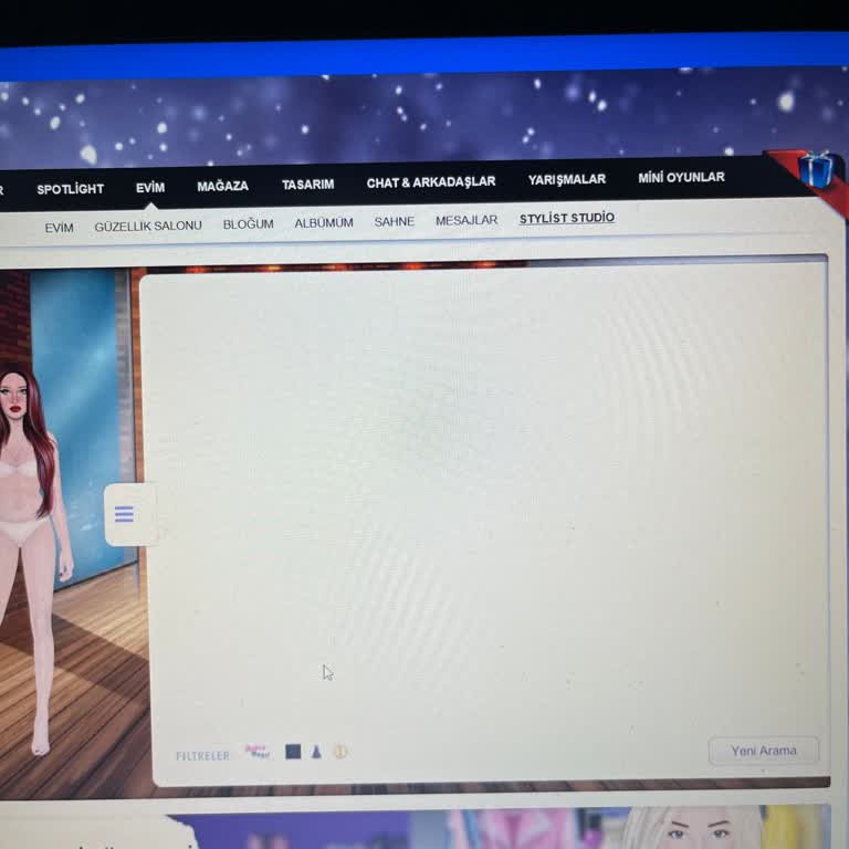 Stardoll Stylist Studio'da Kıyafetler Açılmıyor