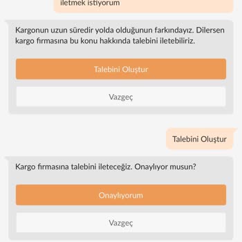 Trendyol Siparişimde Kargo Hareketi Sorunu