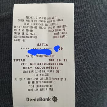 Yakıt Alımında Eksik Yükleme Sorunu