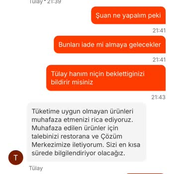 Eksik Sipariş Ve İade Sorunu