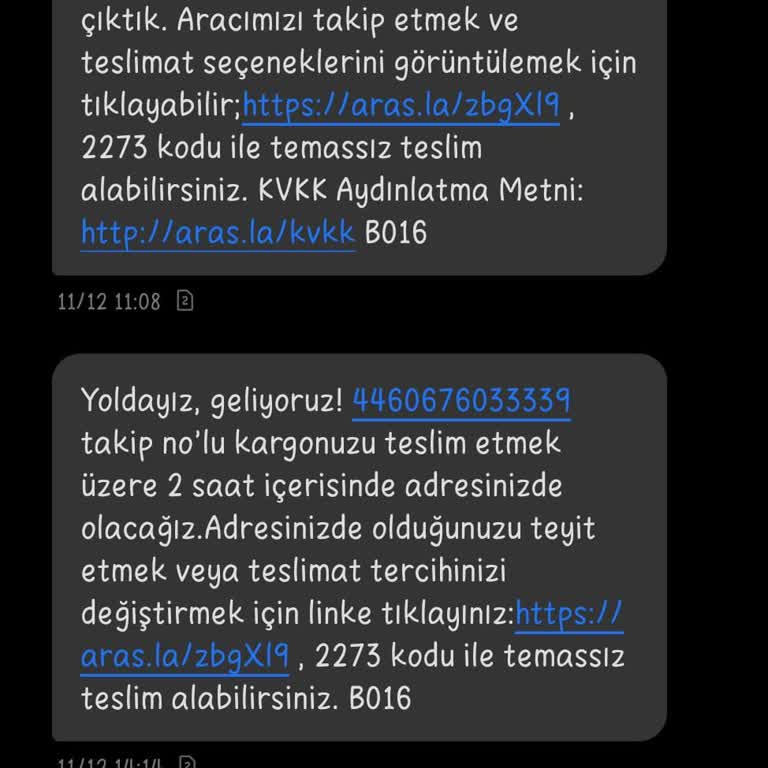 Teslim Edilmeyen Kargo Ve İletişim Sorunları
