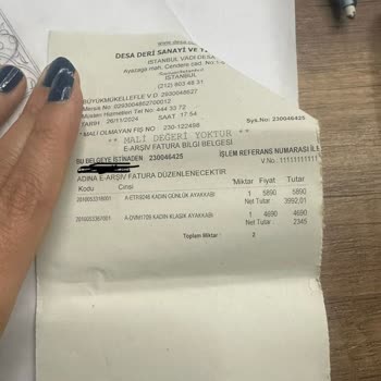 Desa Ayakkabıda Tek Kullanımlık Sorun