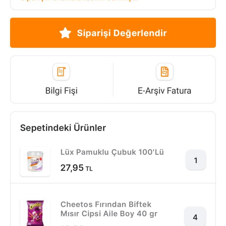 Sürekli Eksik Ve Yanlış Ürün Teslimatı