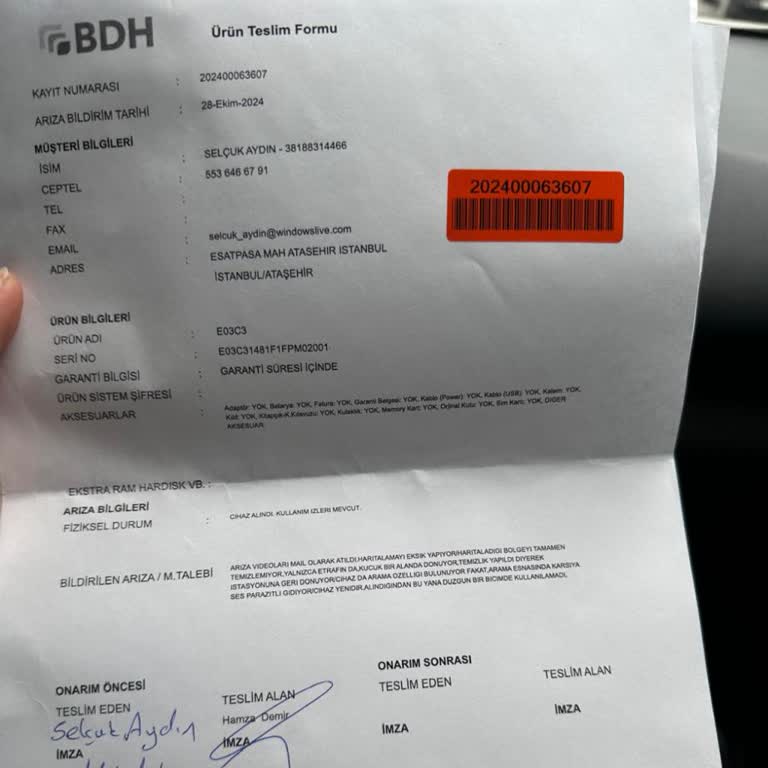 Ecovacs Robot Süpürge Ve BDH Servis Mağduriyeti